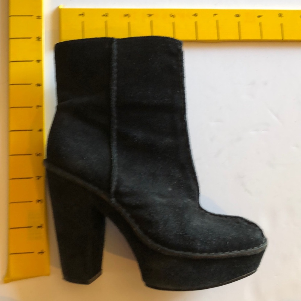 Michael Kors Platform Boots Booties 7 Suede heel